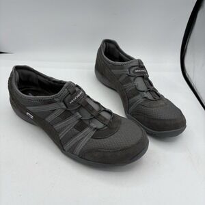 Skechers Shoes Womens Size 11‎ Movin Easy Gray Relaxed Fit 21938S Walk Sneakers